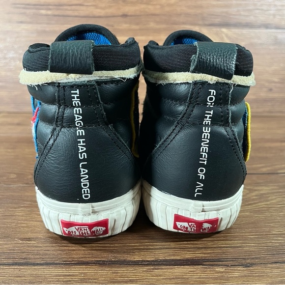 VANS SK8-Hi 46 MTE DX ‘Space Voyager’ Black Leather Sneakers Women’s Size 7.5 - Picture 4 of 10